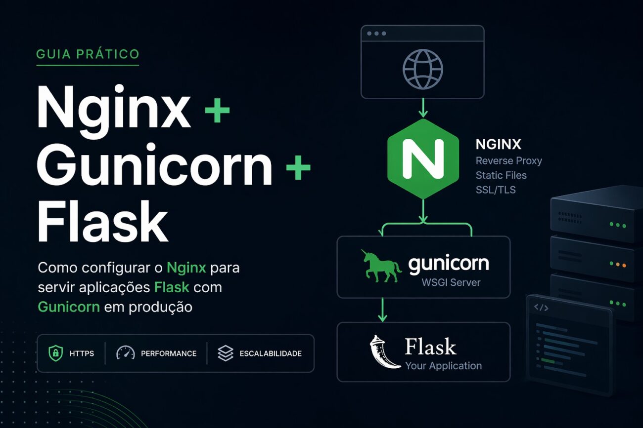 Colocar uma aplicação Flask em produção não é sobre “fazer funcionar”